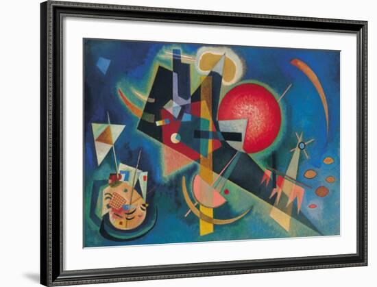 Im Blau-Wassily Kandinsky-Framed Art Print