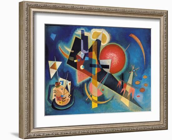 Im Blau-Wassily Kandinsky-Framed Art Print