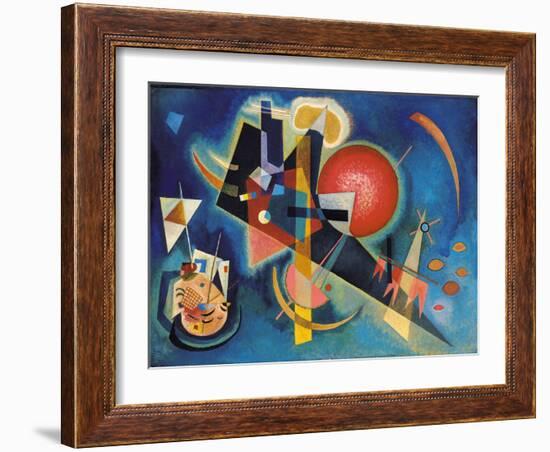 Im Blau-Wassily Kandinsky-Framed Art Print