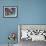 Im Blau-Wassily Kandinsky-Framed Art Print displayed on a wall