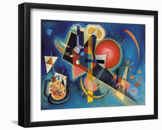 Im Blau-Wassily Kandinsky-Framed Art Print