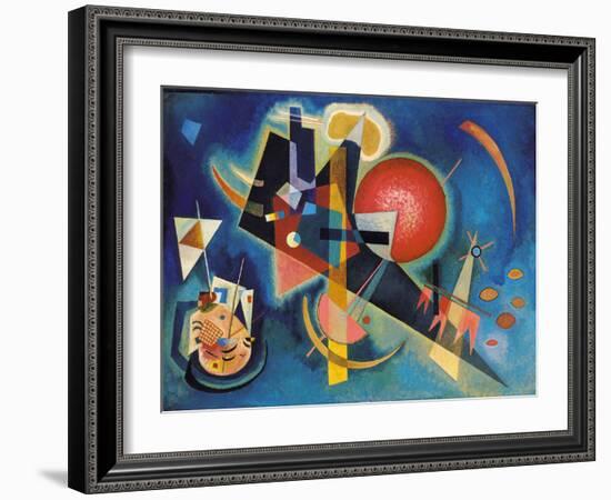 Im Blau-Wassily Kandinsky-Framed Art Print