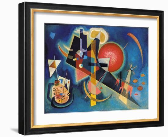 Im Blau-Wassily Kandinsky-Framed Art Print