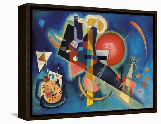 Im Blau-Wassily Kandinsky-Framed Stretched Canvas