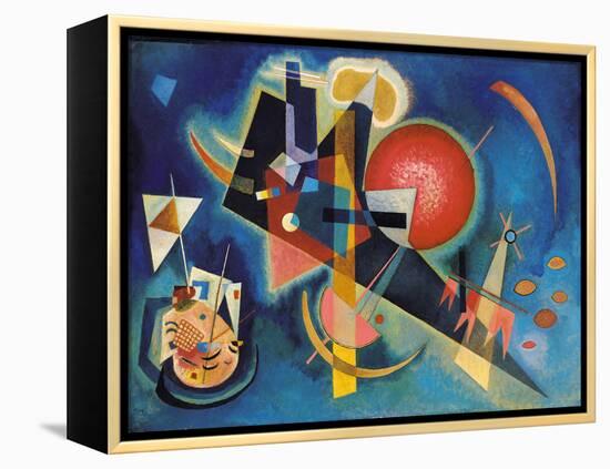 Im Blau-Wassily Kandinsky-Framed Stretched Canvas