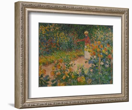 Im Garten, 1895-Claude Monet-Framed Giclee Print