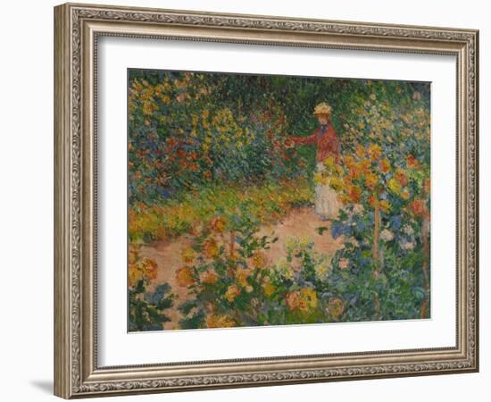 Im Garten, 1895-Claude Monet-Framed Giclee Print