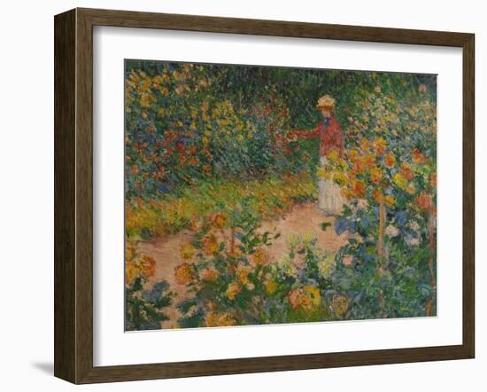 Im Garten, 1895-Claude Monet-Framed Giclee Print