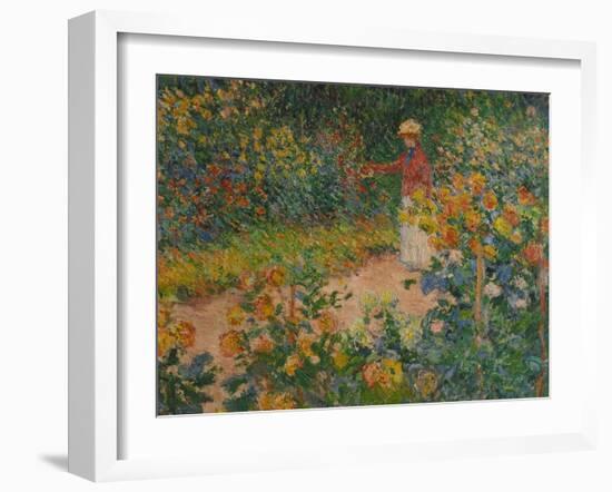 Im Garten, 1895-Claude Monet-Framed Giclee Print