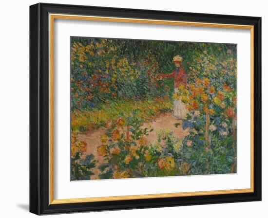 Im Garten, 1895-Claude Monet-Framed Giclee Print