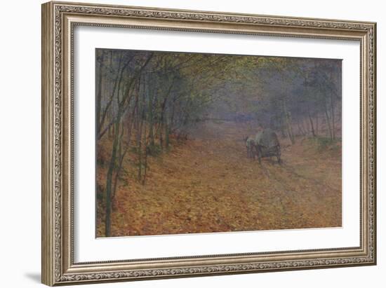 Im Herbstnebel, 1897-Antonin Slavicek-Framed Giclee Print