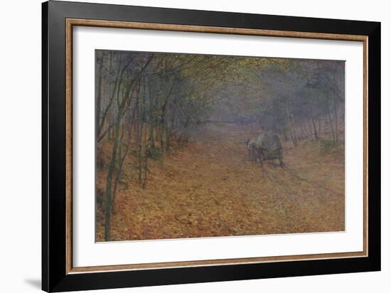 Im Herbstnebel, 1897-Antonin Slavicek-Framed Giclee Print