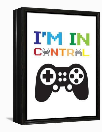 Im In Control 1-Jennifer McCully-Framed Stretched Canvas