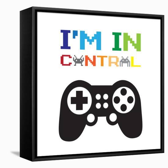 Im In Control-Jennifer McCully-Framed Stretched Canvas