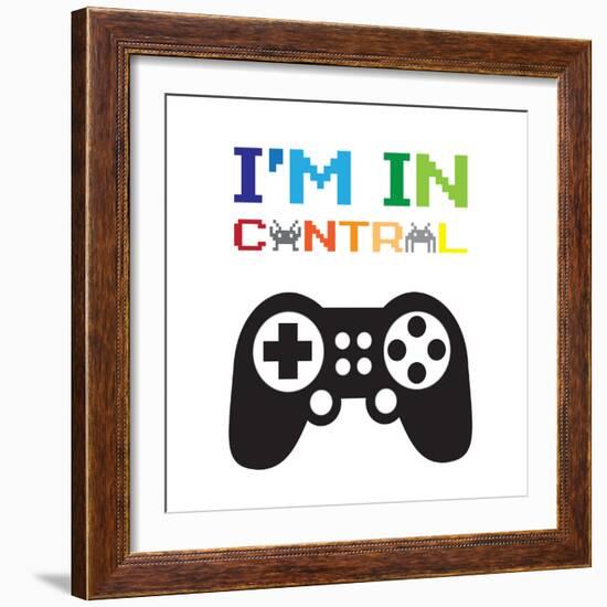 Im In Control-Jennifer McCully-Framed Art Print