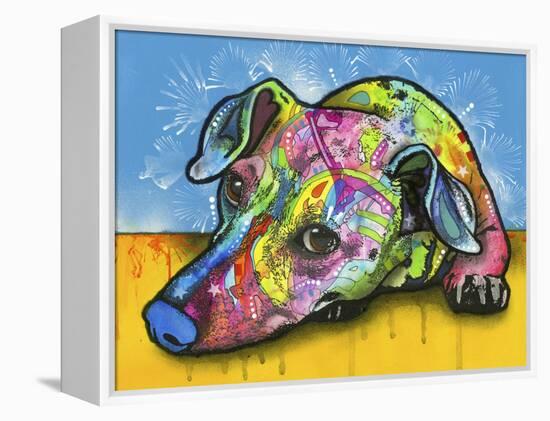 Im Waiting-Dean Russo-Framed Premier Image Canvas