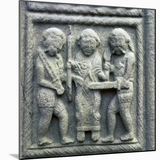 Image from the Cross of Muiredach, 10th century-Unknown-Mounted Giclee Print