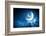 Image of Cat in Jump Catching Moon-Sergey Nivens-Framed Photographic Print