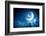 Image of Cat in Jump Catching Moon-Sergey Nivens-Framed Photographic Print