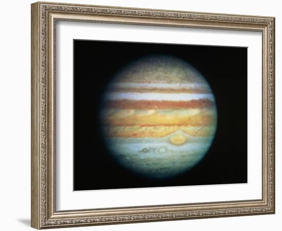 Image of Jupiter Taken with the Hubble Telescope-null-Framed Photographic Print