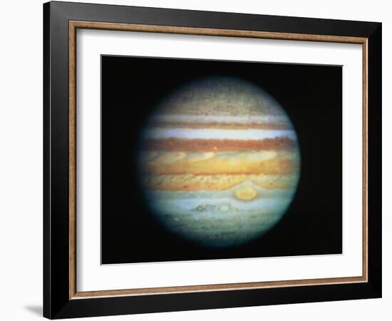 Image of Jupiter Taken with the Hubble Telescope-null-Framed Photographic Print