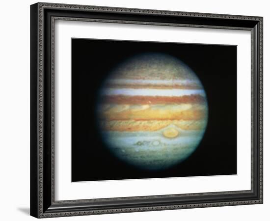 Image of Jupiter Taken with the Hubble Telescope-null-Framed Photographic Print