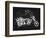 Image of Motorcycle, Which is Made in the Style of Graffiti-Dmitriip-Framed Art Print