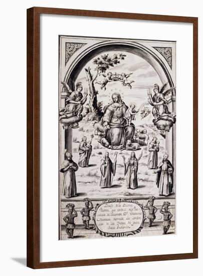 Image of Virgin to Be Used to Convert Indians from Chaco Gualanda in Tucuman, Argentina, 1767-null-Framed Giclee Print