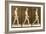 Image Sequence of a Nude Man Walking, 'Animal Locomotion' Series, C.1881-Eadweard Muybridge-Framed Giclee Print