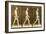 Image Sequence of a Nude Man Walking, 'Animal Locomotion' Series, C.1881-Eadweard Muybridge-Framed Giclee Print