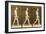 Image Sequence of a Nude Man Walking, 'Animal Locomotion' Series, C.1881-Eadweard Muybridge-Framed Giclee Print