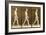 Image Sequence of a Nude Man Walking, 'Animal Locomotion' Series, C.1881-Eadweard Muybridge-Framed Giclee Print