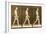 Image Sequence of a Nude Man Walking, 'Animal Locomotion' Series, C.1881-Eadweard Muybridge-Framed Giclee Print