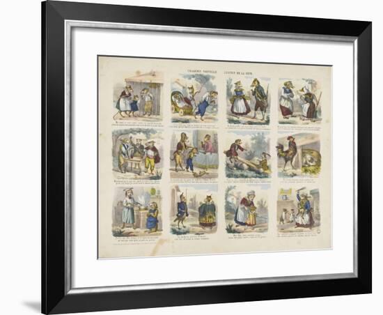 Imagerie nouvelle. L'esprit de la bête-null-Framed Giclee Print