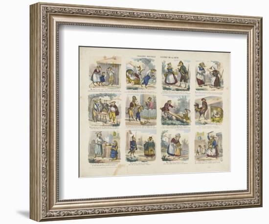 Imagerie nouvelle. L'esprit de la bête-null-Framed Giclee Print