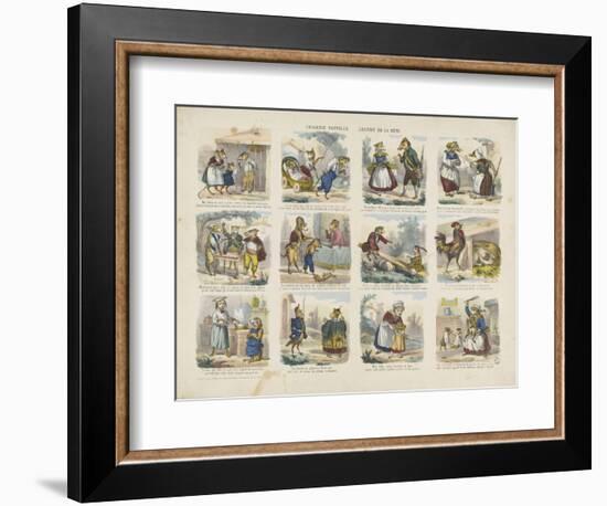 Imagerie nouvelle. L'esprit de la bête-null-Framed Giclee Print