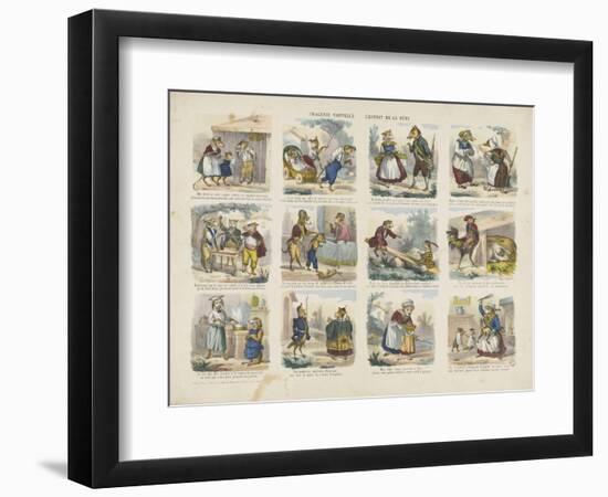 Imagerie nouvelle. L'esprit de la bête-null-Framed Giclee Print