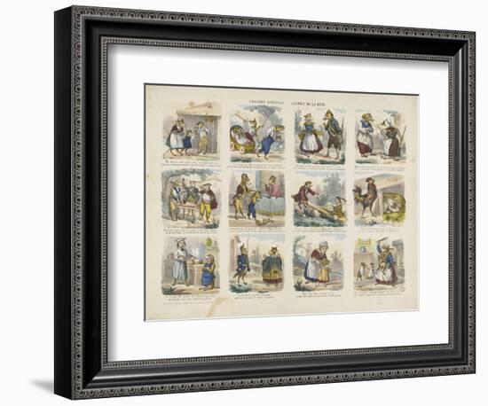 Imagerie nouvelle. L'esprit de la bête-null-Framed Giclee Print