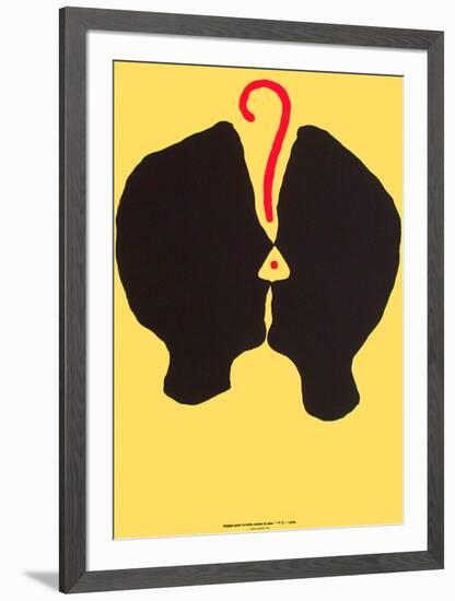Images pour la lutte contre le sida-Jean-charles Blais-Framed Collectable Print