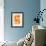 Imaginary 2-Jazzberry Blue-Framed Giclee Print displayed on a wall