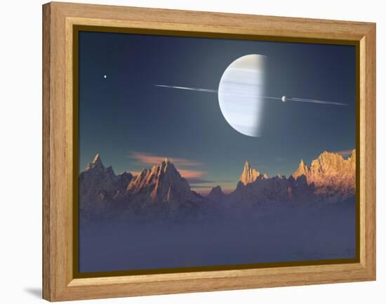 Imaginary Landscape-Medardus-Framed Stretched Canvas
