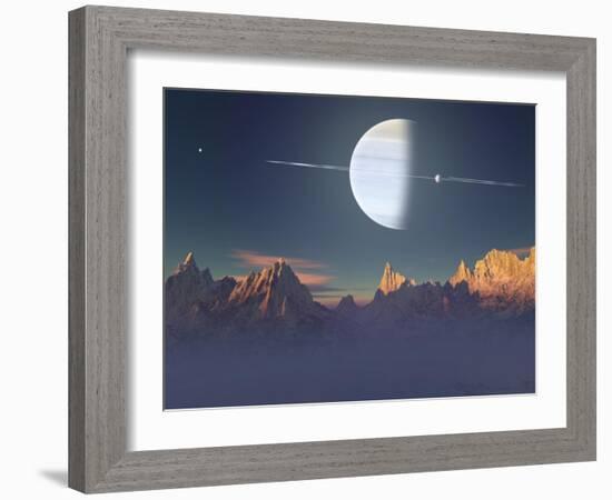 Imaginary Landscape-Medardus-Framed Art Print