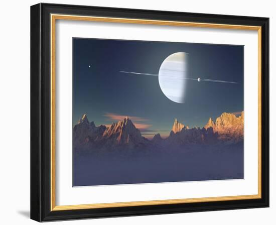 Imaginary Landscape-Medardus-Framed Art Print