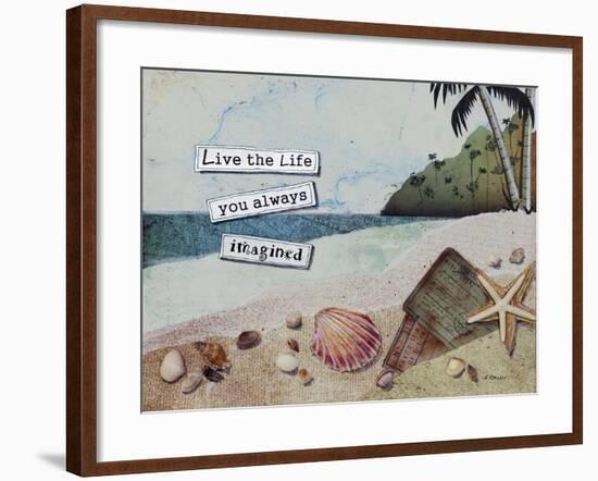 Imaginary Life-Let Your Art Soar-Framed Giclee Print