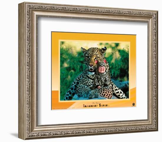 Imaginary Safari, Leopard-Tom Arma-Framed Art Print