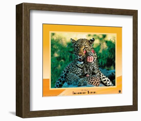 Imaginary Safari, Leopard-Tom Arma-Framed Art Print