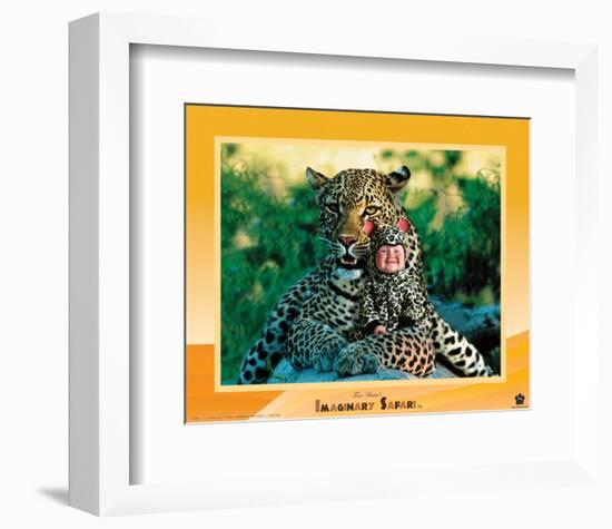 Imaginary Safari, Leopard-Tom Arma-Framed Art Print