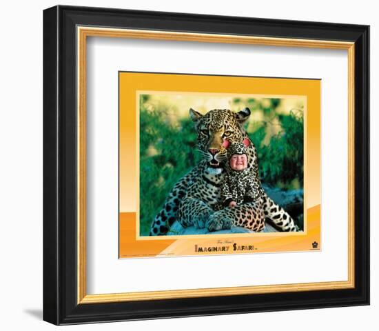 Imaginary Safari, Leopard-Tom Arma-Framed Art Print