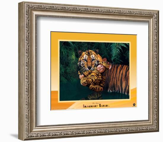 Imaginary Safari, Tiger-Tom Arma-Framed Art Print