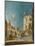 Imaginary View of a Venetian Square or Campo, c.1780-Francesco Guardi-Mounted Giclee Print